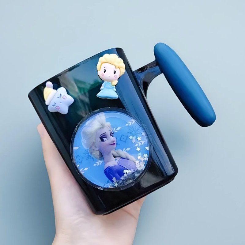 爱莎公主漱口杯Elsa洗漱杯把手水杯女童流沙儿童牙杯冰雪奇缘牙缸,家庭/个人清洁工具,洗漱杯,淘宝优惠券,粉丝福利购,淘宝优惠卷