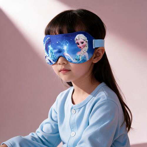 艾莎公主遮光眼罩3D立体3-12岁