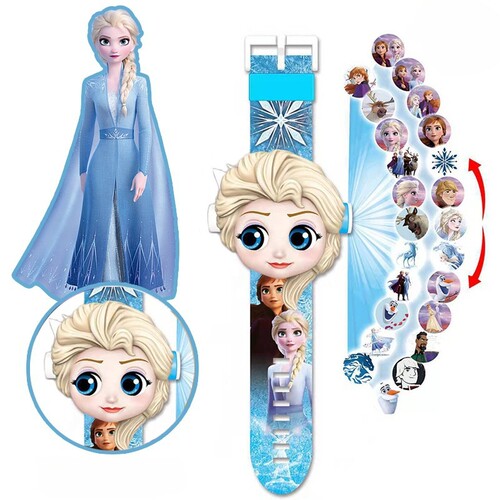 儿童投影玩具24图电子表