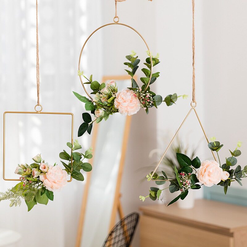 Simplicity Iron art Garland originality a living room Restaurant wall decorate background Wall Pendant girl student bedroom Pendants Pendantsin the Home accessories , Mural  category - from Buy2taobao.com to provide professional Taobao agent buy service