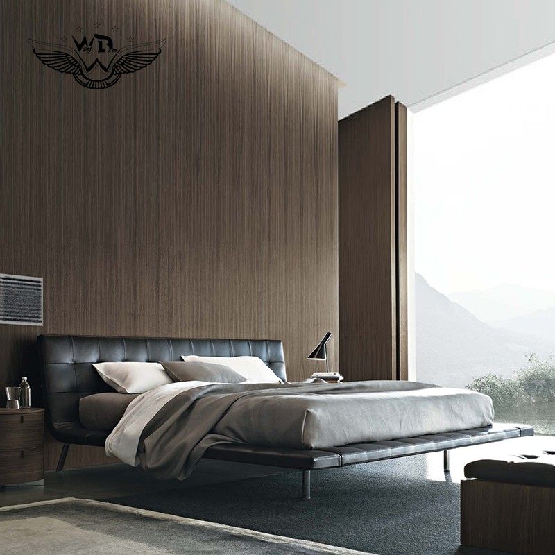 rafamariner定制 简约现代家具 poliform 卧室布艺双人床