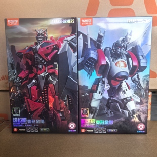 【新品】布鲁可超越版电影3 6御天敌闪电变形金刚机器人模型玩具