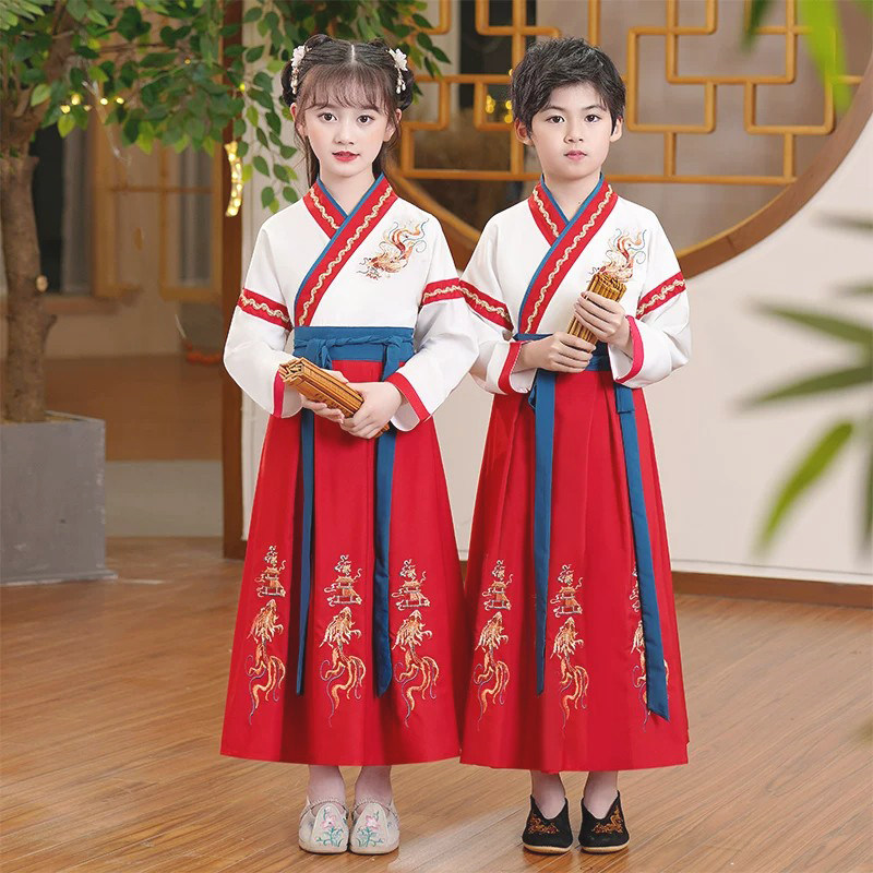 汉服男童国学服儿童演出服