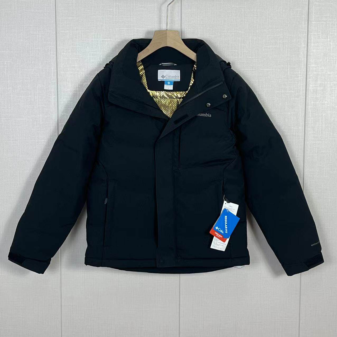 2025秋冬新款哥伦比亚男装金点热能800蓬鹅绒羽绒服XE2522/XE3760