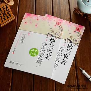 纳兰容若仓央嘉措诗词字帖成人钢笔临摹字帖田英章楷书字帖优美诗词字帖初学者行书连笔字字帖行楷书女生字帖