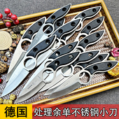 德国库存直刀战术刀多功能直刀户外小刀野营水果刀具家用瓜果刀具