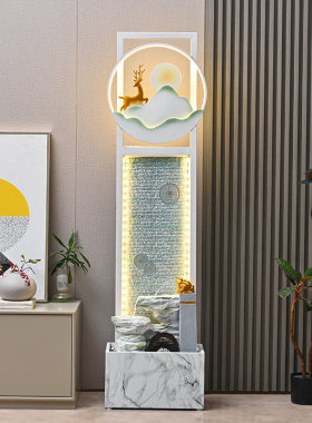 轻奢流水摆件循环水幕墙