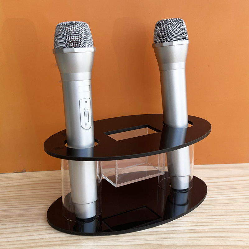 亚克力话筒架麦架收纳