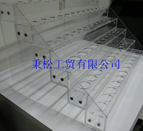 口红收纳化妆品展示亚克力多层