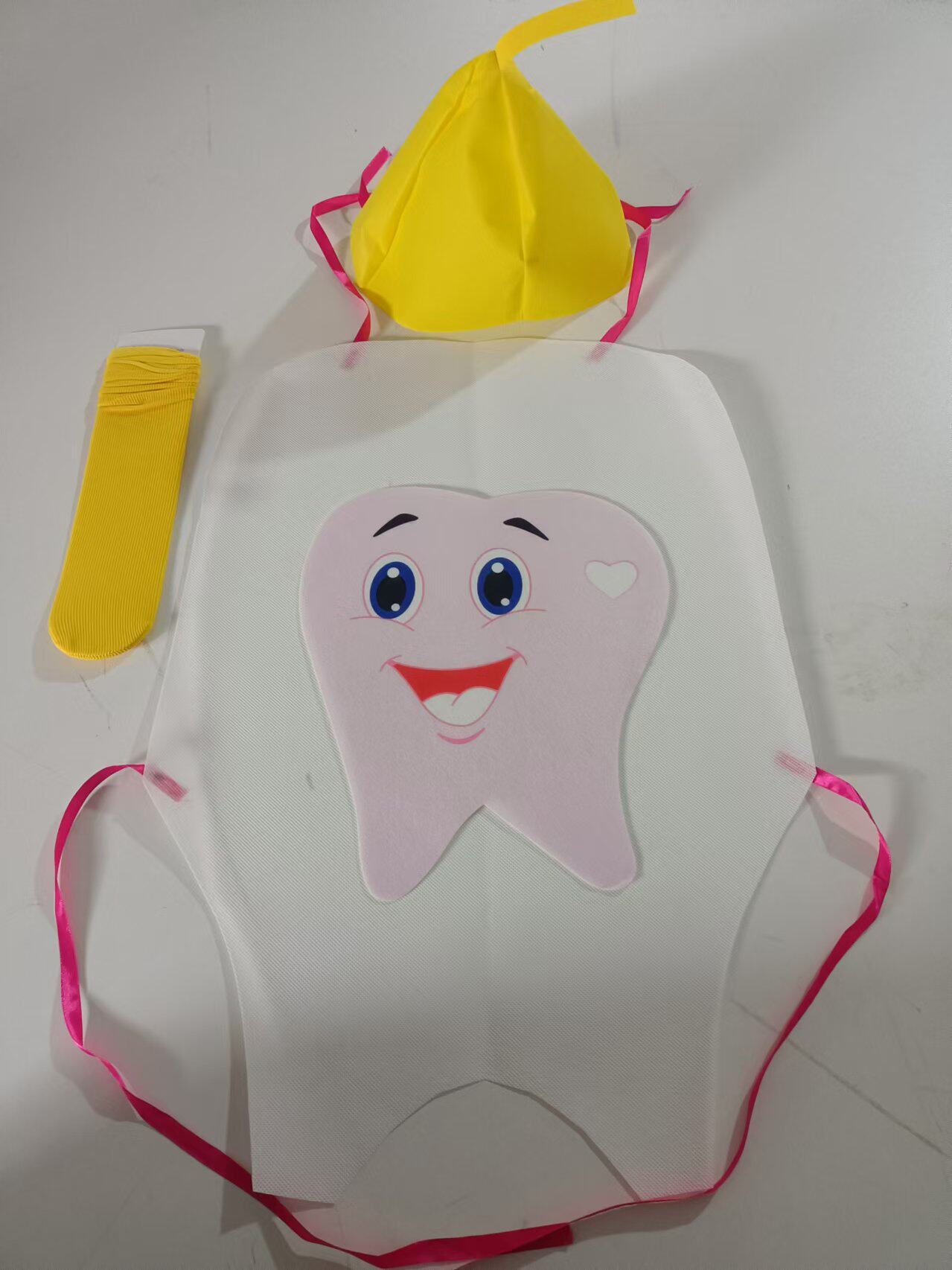 儿童牙细菌大战演出服幼儿园牙刷白牙表演服黑牙舞蹈蛀牙牙齿服装