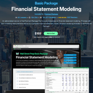 Basic Prep Package Financial Modeling WSP Statement Street