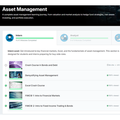 AssetManagementIntern视频课