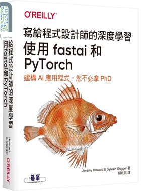 预售 写给程式设计师的深度学习 使用fastai和PyTorch 港台原版 欧莱礼 人工智能