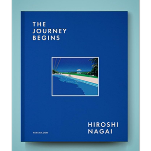 旅程开始 永井博插画作品集 日文艺术原版 THE JOURNEY BEGINS(紙クロス装)永井博 復刊ドットコム