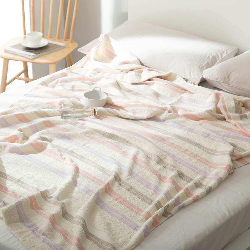 毛巾被纯棉毯子单双人薄款午睡沙发盖毯被子空调夏季儿童毛巾毯|ruв категории постельные принадлежности, досуг одеяло/одеяло/одеяло - от Buy2taobao.com для оказания профессиональной услуги покупки агента Taobao