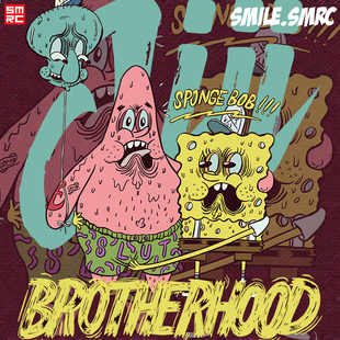 恶搞ins联名boy潮牌潮流青少年校园定制衣服班服打底衫 t恤男 短袖