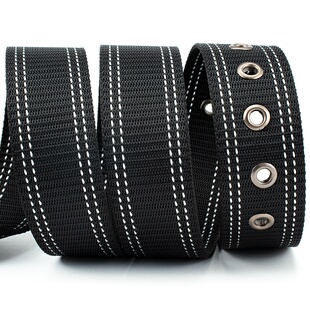 休闲时尚 帆布皮裤 尼龙腰带个性 百搭牛仔裤 带 潮流韩版 厂家直销男士