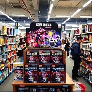 布鲁可积木人变形金刚盲盒群星版第二弹紧急呼救钢索龙擎天柱玩具