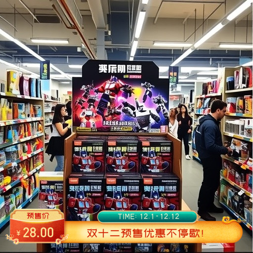 布鲁可积木人变形金刚盲盒群星版第二弹紧急呼救钢索龙擎天柱玩具