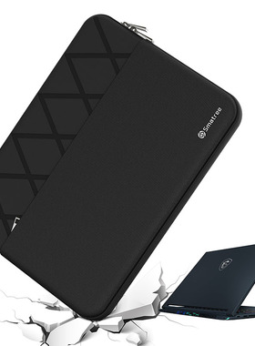 Smatree ME76适用微星(MSI) Stealth 14 AI Studio 14英寸笔记本收纳保护包商务简约加绒缓震量身定制