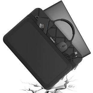 Smatree适用外星人 m16 Alienware 16英寸高端游戏本笔记本电脑手提公文包内胆包硬壳保护 全新