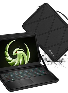 Smatree适用微星MSI雷影魔影17游戏本七彩虹Colorful将星X17ProMax 17.3英寸电竞笔记本电脑手提包内胆包硬壳