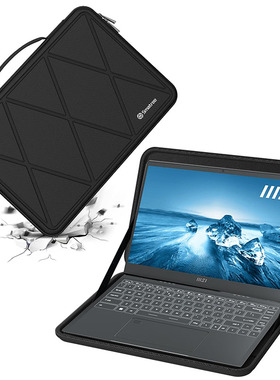 Smatree适用联想ldeapad Flex 5i Chromebook14英寸微星 MSI Prestige Summit E14 笔记本电脑手提内胆包硬壳