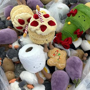 JC系列可爱毛绒玩偶随心配包包钥匙挂件高颜值毛绒绒公仔儿童礼物