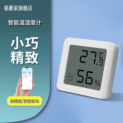 智能蓝牙电子温控器温湿度计