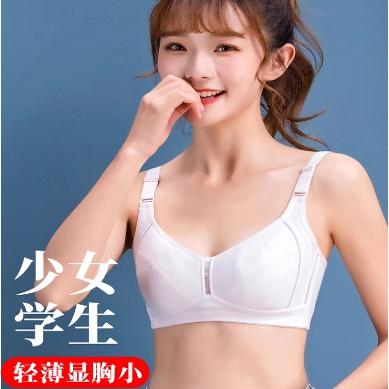 少女内衣发育期初高中学生文胸定型防下垂大胸显小17岁第三阶段16