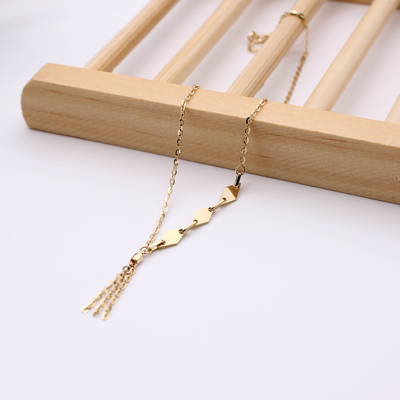 夏季时尚K金脚链休闲百搭轻奢女