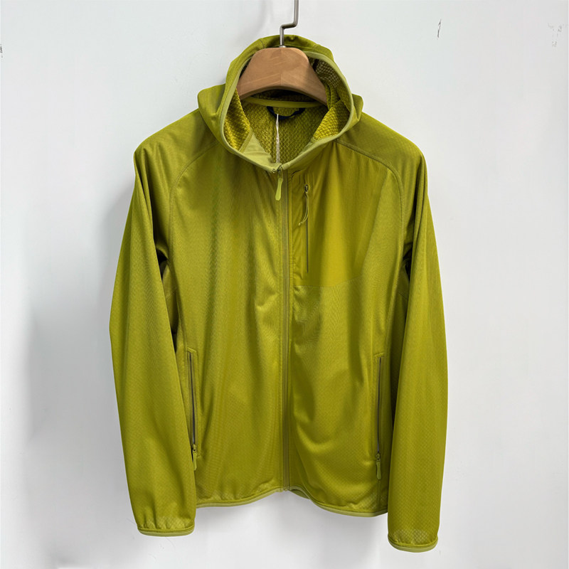 户外机能DELTA抓绒全拉链帽衫