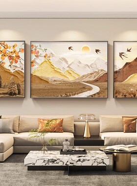 Living room decorative painting sofa background wall mural