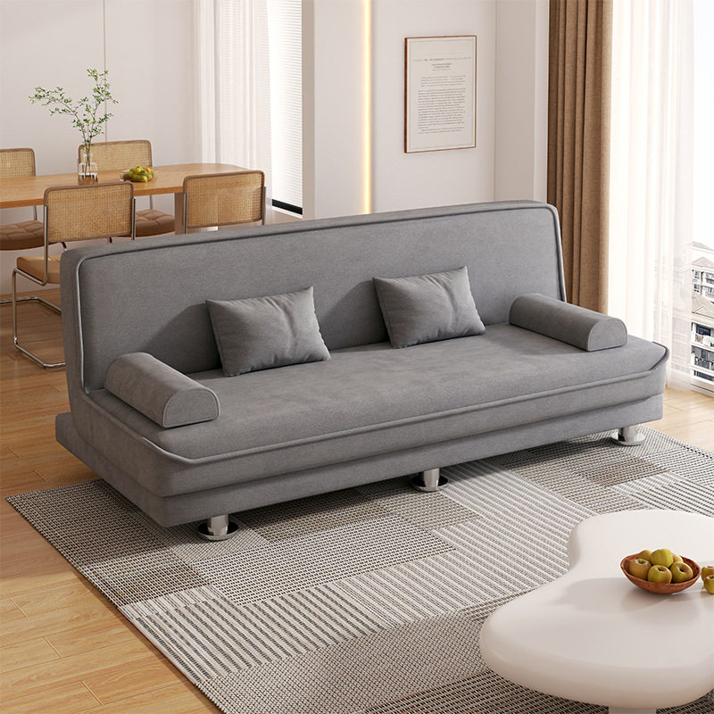 Foldable sofa in living room dualpurpose sofa bed in bedroom