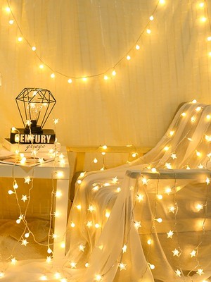 Led Copper Wire Fairy Lamp USB Battery String Lights Decor