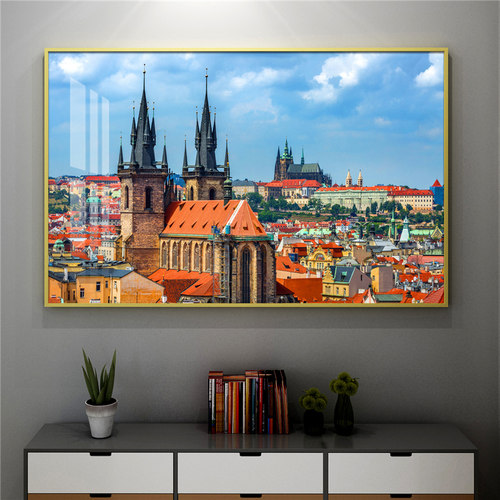 瓦茨拉夫查理大桥泰恩教堂布拉格