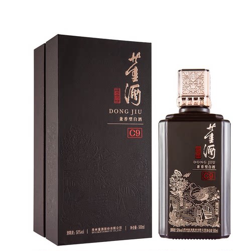董酒窖藏C9董香兼酱香50度白酒