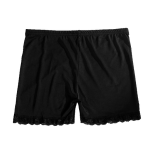 无痕白色打底安全裤防走光夏季薄款冰丝无痕紧身不卷边短款平角裤