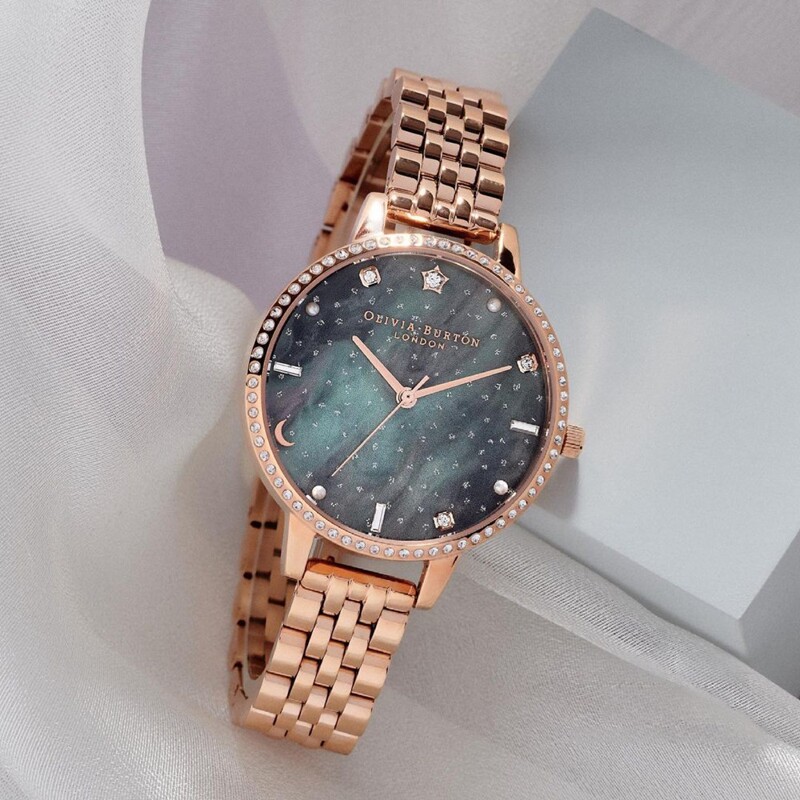 OliviaBurton手表女轻奢小众满天星正品名牌女士女生礼物OB女表