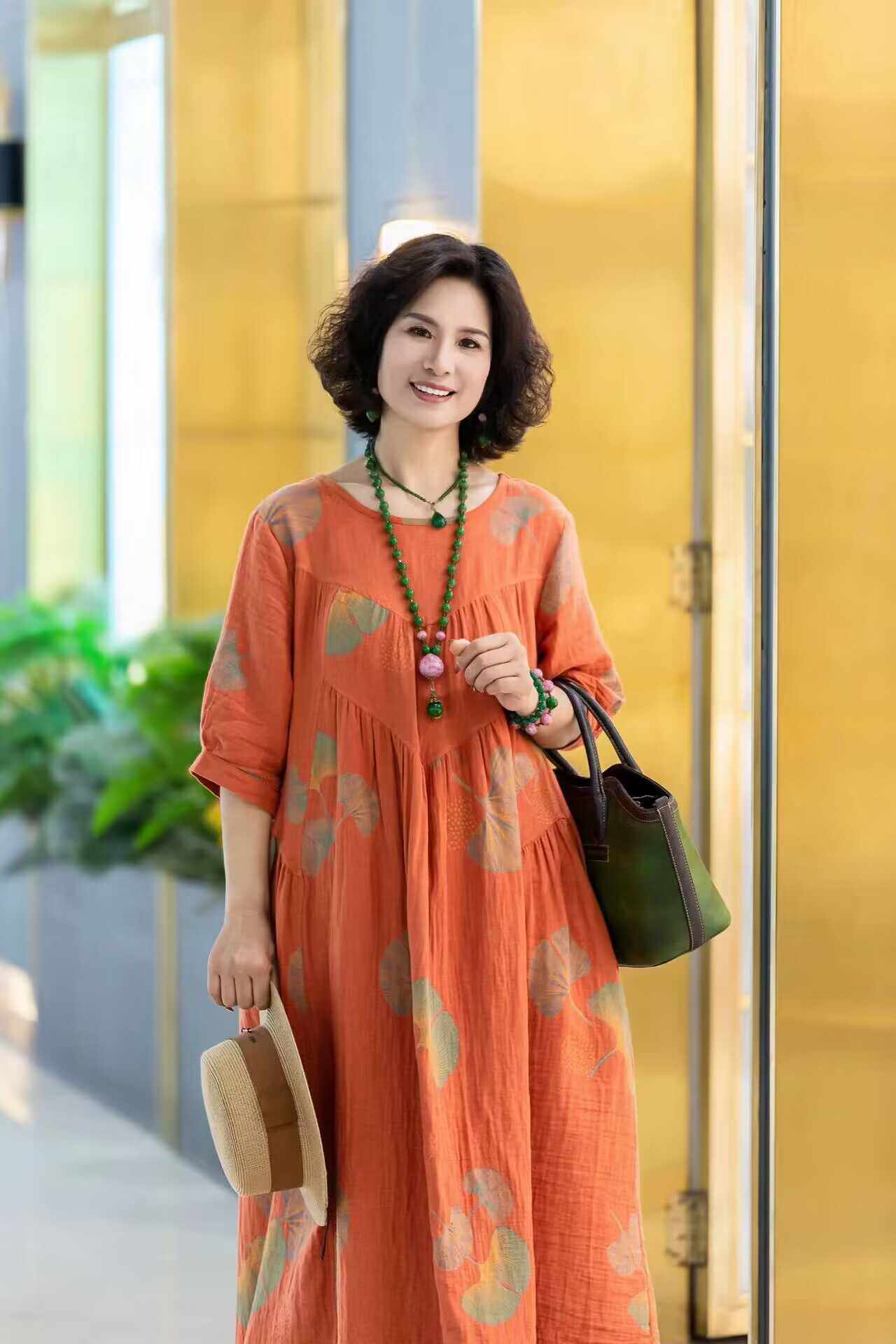 睡裙套装外穿双层纱家居服古匠