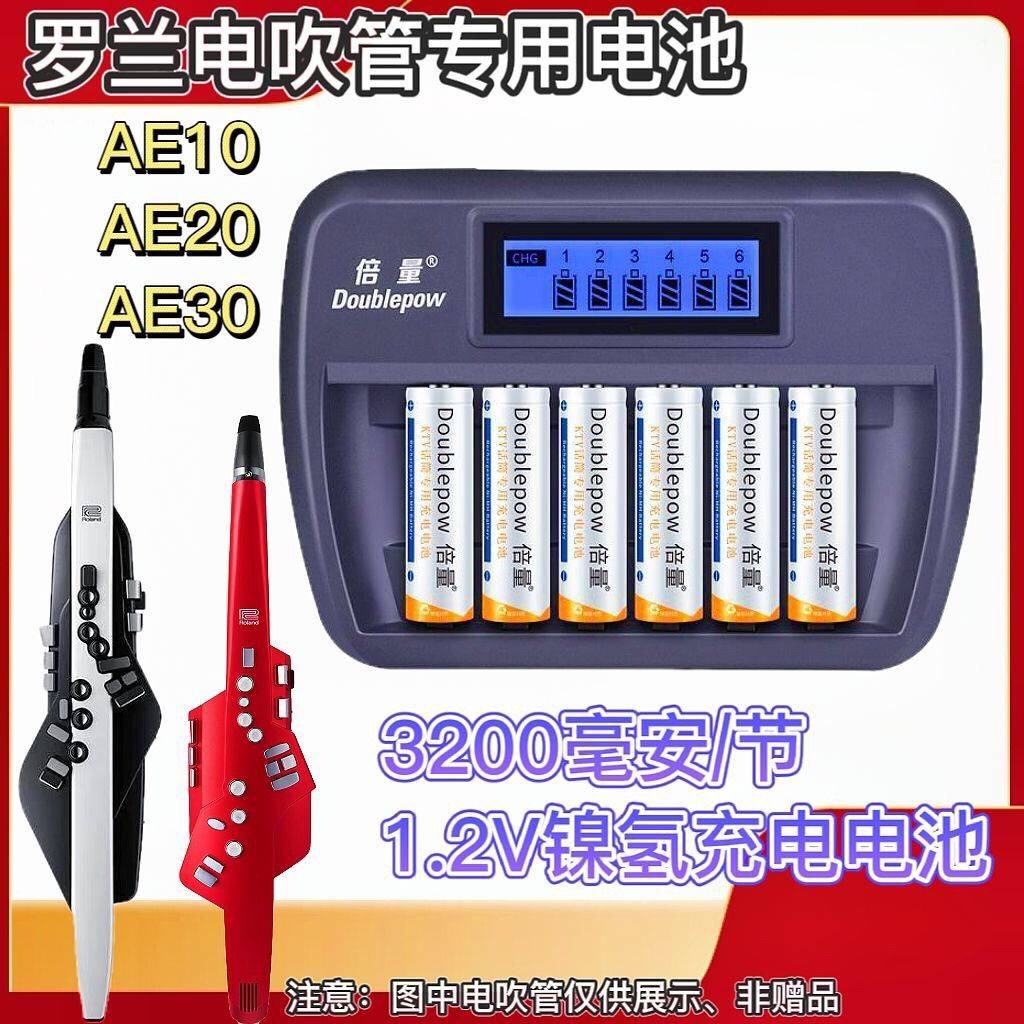 罗兰电吹管AE10/AE20/AE30专用5号充电电池1.2V镍氢充电电池