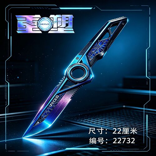 三角洲行动游戏周边S11新赛季刀皮群重塑星模型玩具摆件游戏周边