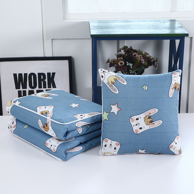 汽车抱枕被子两用加厚折叠p二合一睡觉多功能车上车用车内靠垫靠