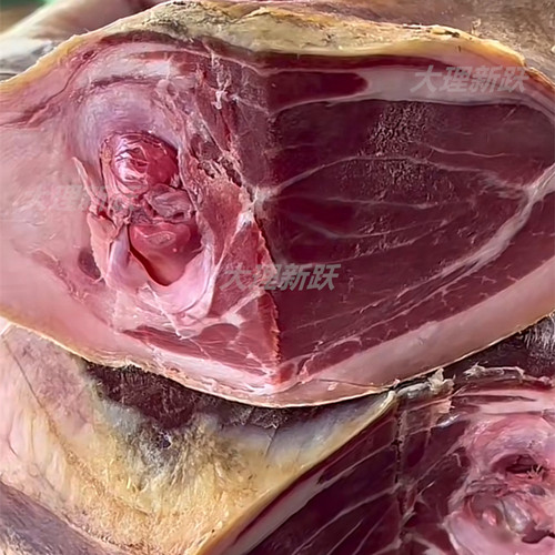 云南大理土特产纯手工制作火腿 2-3年老火腿无骨火腿新鲜猪肉风干
