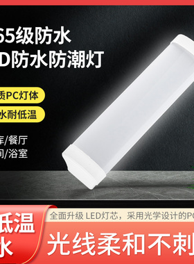 LED冷库灯40w80wLED三防灯一体化长条灯管防水防潮防爆灯冷库专用