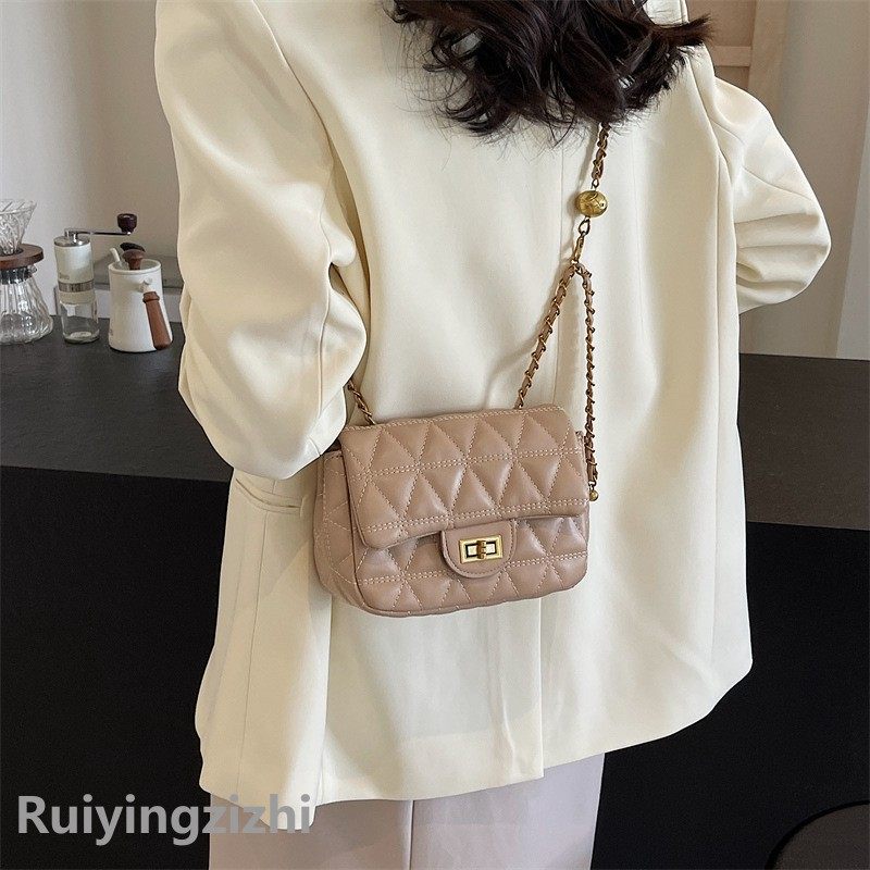 进口菱格链条小包包女韩版单肩包时尚小香风斜挎小方包,箱包皮具/热销女包/男包,小方包,淘宝优惠券,粉丝福利购,淘宝优惠卷