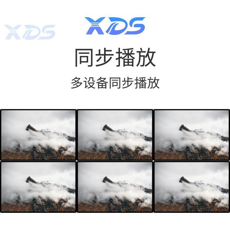 4K云后台安卓网络高清播放器盒子 XDS多媒体信息发布广告机系统