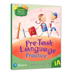 新版香港朗文少儿英语教材 longman welcome to English 1A-6B gold新版综合练习册 Pre-Task Language Practice 小学一年级上学期