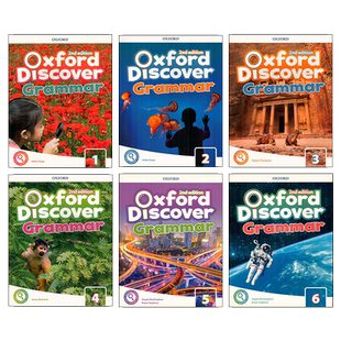 英国牛津大学出版社Oxford Discover Grammar 1-6级别语法书牛津OD教材配套语法书寒暑假短期语法学习探究式学习ESL教材