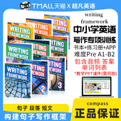framework for Sentence 原版 Essay writing Paragraph 句子段落短文写作框架教材 进口中小学英语写作专项训练指导技能书